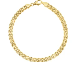 Złota bransoletka - lisi ogon