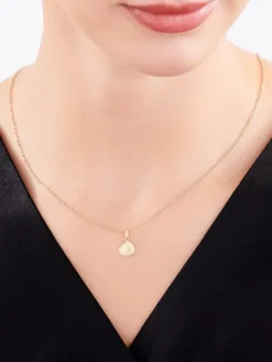 Złota zawieszka - aniołek