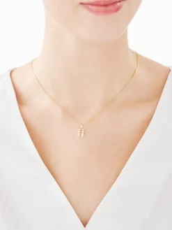 Złota zawieszka - Bliźnięta