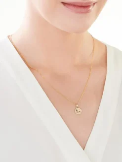 Złota zawieszka - Bliźnięta