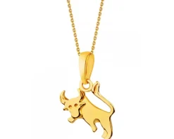 Złota zawieszka - Byk