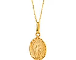 Złota zawieszka - Cudowny Medalik