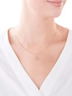 Złota zawieszka - drzewko