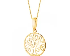 Złota zawieszka - drzewko