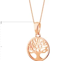 Złota zawieszka - drzewko