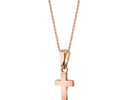 Złota zawieszka - krzyż