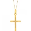 Złota zawieszka - Krzyż