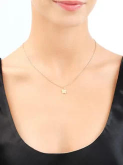 Złota zawieszka - motyl