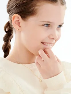 Złota zawieszka - motyl