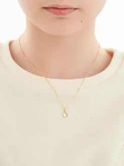 Złota zawieszka - motyl