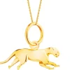 Złota zawieszka - puma