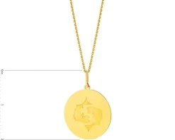 Złota zawieszka - Ryby