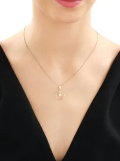 Złota zawieszka - serce