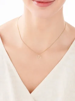 Złota zawieszka - serce