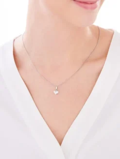 Złota zawieszka - serce