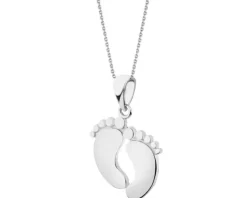 Złota zawieszka - stópki