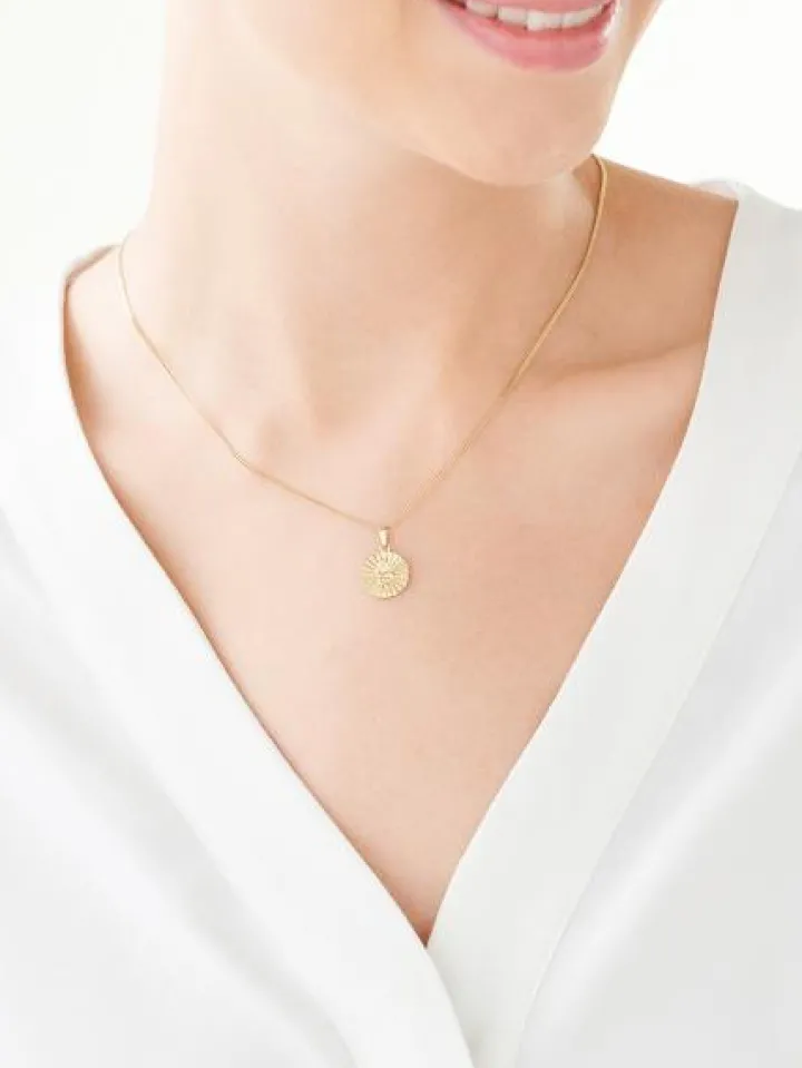 Złota zawieszka - wąż