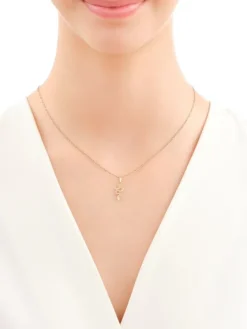 Złota zawieszka - wąż