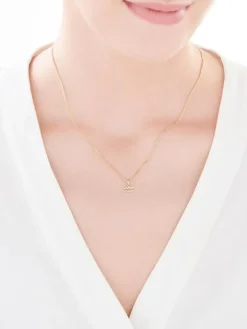 Złota zawieszka - Wodnik