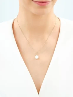 Złota zawieszka z opalitem