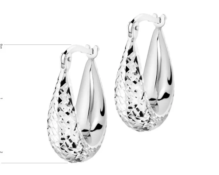 Złote kolczyki - łezki