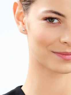 Złote kolczyki - kulki