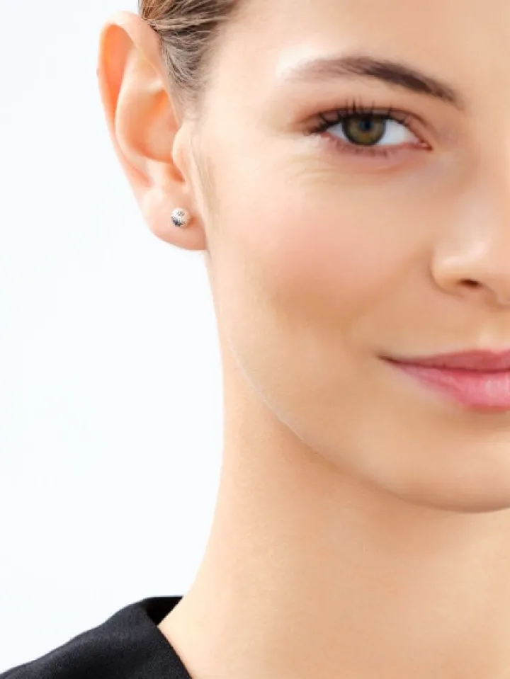 Złote kolczyki - kulki