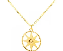 Złoty naszyjnik - gwiazda