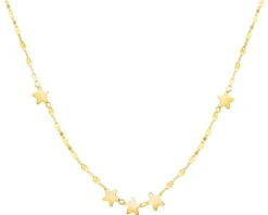 Złoty naszyjnik - gwiazdy