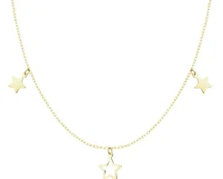 Złoty naszyjnik - gwiazdy