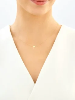 Złoty naszyjnik - gwiazdy