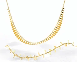 Złoty naszyjnik, ankier